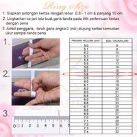 Gambar Cincin Kawin Korean KLF03 (Rose Gold + Palladium) dari khalifa jewellery undefined 2 Tokopedia