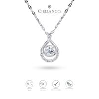 Gambar Kalung Liontin Emas Moissanite - Ciella & Co. Allure Pendant 9K - + Chain 925 dari Ciella and co undefined 1 Tokopedia
