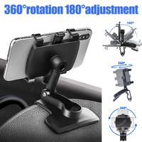 Gambar Car Holder HP Smartphone Mobil Jepit Dashboard Bracket Putaran 360° dari PAPDI Store undefined 4 Tokopedia
