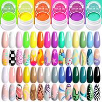 Gambar 48 Colors UV Gel Nail Polish 5ml jar / Kutek UV Gel / Cat Kuku UV Gel3 - LC-J033 dari Rose et Rouge undefined 3 Tokopedia