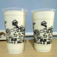 Gambar Sablon Gelas Plastik 22 oz 9.5 gram - 1 Warna dari cetakcup undefined 2 Tokopedia