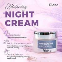 Gambar RIDHA Whitening Night Cream Krim Malam & Pelembap untuk Mencerahkan dari Healthy360 undefined 2 Tokopedia