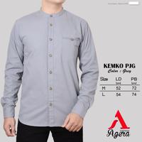 Gambar BAJU KEMEJA KOKO KEMKO PRIA DEWASA LENGAN PANJANG KANCING ORIGINAL - army, M dari CELANA PRIA DISTRO undefined 1 Tokopedia