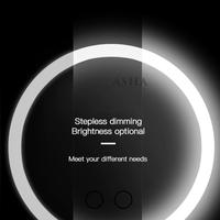 Gambar Cermin Kaca Make Up Touch Panel Dengan Lampu LED Ring Light dari Asha Store ID undefined 4 Tokopedia