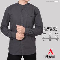Gambar BAJU KEMEJA KOKO KEMKO PRIA DEWASA LENGAN PANJANG KANCING ORIGINAL - army, M dari CELANA PRIA DISTRO undefined 2 Tokopedia