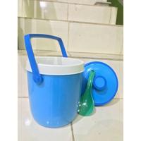 Gambar Termos Tempat Es Nasi Ice Rice Bucket USA FREE centong - Biru dari AngelYvone undefined 4 Tokopedia