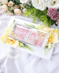 Gambar Box / Kotak Uang Mahar Seserahan Pernikahan Bahan Karton - Putih dari Nashr Craft & Mahar undefined 3 Tokopedia