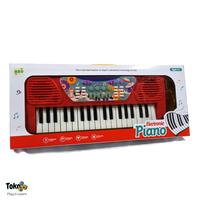 Gambar Mainan Edukasi Anak Electronic Piano 37 Keys Organ Musik Microphone dari TokoDnD undefined 4 Tokopedia