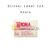 Gambar Kertas Stiker Koala Nomor 123 - Label Sticker Paper No 123 Untuk Undangan Harga Buku Pelajaran Isi 10 Lembar dari Shine Plaza undefined 1 Tokopedia