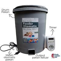 Gambar Auto Feeder Otomatis Ikan Koi Memberi Pakan Ikan Otomatis PG KDR - Tanpa Timer dari Purie Garden undefined 5 Tokopedia