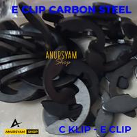 Gambar E Clip Klip 2 - 15mm / E Ring Snap / E Klip Karbon / E Ring Pengunci - M10 dari aNursyam undefined 2 Tokopedia