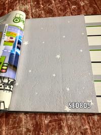Gambar Wallpaper dinding motif polos corak bintang simpel putihSUNSHINE BOY - SE0806 dari Unitywallpaper undefined 4 Tokopedia