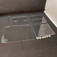 Gambar Sekat Akrilik Kotak Box Krisbow MasterSpace Tamiya Mini4wd Aksesoris - N3D - Bening, 2Tingkat dari Nanz0-Store undefined 5 Tokopedia