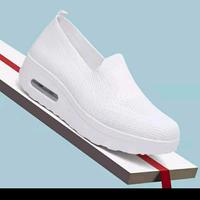 Gambar sepatu wanita wedges model skechers tebal 3.5 cm dari mosha online undefined 4 Tokopedia