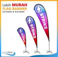 Gambar Flag Banner, Flying Banner, Flag Bendera, Standing Display Umbul Umbul - 3,4 M dari Lautan Display undefined 4 Tokopedia