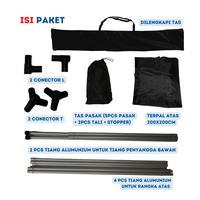 Gambar Tenda Mobil Side Awning Car Tent Portable Camping Super Universal dari SYMU OUTDOOR_NEW undefined 5 Tokopedia