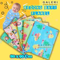 Gambar Bedong Bayi Flanel Jumbo Selimut Bayi Kain 0-12 bulan - Biru, S (70x90) dari Galeri Kintha undefined 1 Tokopedia