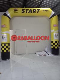Gambar Balon Gate PVC 3x3 3m x 3m Balon Gapura / Start Finish / Pintu Masuk F - PVC 0.17 dari 26 Balloons Productions undefined 3 Tokopedia
