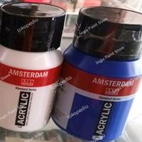 Gambar Talens Amsterdam Acrylic 500ml cat akrilik kanvas warna primer - 702 - Hitam dari Jogja Paint Store undefined 3 Tokopedia