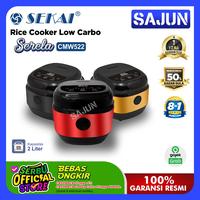 Gambar SEKAI Rice Cooker Digital Low Carbo CMW-522 Anti Gemuk 2L CMW522 - RED dari Sajun Electronic Tangerang undefined 1 Tokopedia