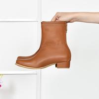 Gambar M&T sepatu boots classical wanita kulit asli - Hitam, 40 dari M&T Indonesia undefined 3 Tokopedia