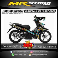 Gambar Striping Decal Stiker Motor Honda Supra X 125 Helm In Racing Premium dari MR Stiker undefined 4 Tokopedia
