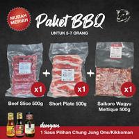 Gambar Paket Lengkap Mix Daging Korean BBQ Set + Saos BBQ Chung Jung One - Standard (5-7), Blackp Teriyaki dari House of Daging Tangerang undefined 1 Tokopedia