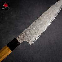 Gambar Japanese Artisan Knife Hatsukokoro Ginyo Gin#3 Damascus Petty 150mm dari Shinsei Indonesia undefined 3 Tokopedia