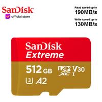Gambar SANDISK Extreme microSDXC 512GB A2 UHS-I 190MB/s Micro SD Handphone HP dari Raja Storage undefined 1 Tokopedia