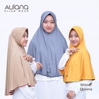Gambar Hijab QUEENA Jilbab Instan Spandek Jumbo List Polos Syari Ori Aulana - Army dari AULANA HIJABWEAR undefined 3 Tokopedia