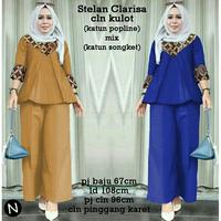 Gambar setelan wanita/set baju kulot/baju kantor/pakaian kerja/set muslimah dari Fika Olshop Store undefined 3 Tokopedia
