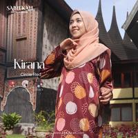 Gambar KIRANA Baju Kurung Basiba Circle Setelah Muslimah Syar'i - Black, M dari Sabiekah Official Store undefined 1 Tokopedia