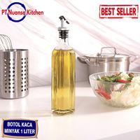 Gambar botol kaca 1 liter / botol minyak 1000ml / botol minuman kaca / botol dari PT.Nuansa Kitchen undefined 1 Tokopedia