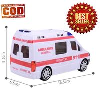 Gambar Mainan Mobil Ambulance Hospital 911 Bump and Go 3D Lampu Dan Bersuara - PACKING BUBBLE dari Smile Toys_NEW undefined 4 Tokopedia