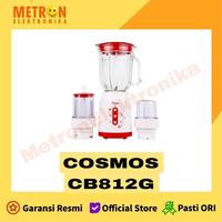 Gambar COSMOS CB 812 G / BLENDER KACA 2 LT + 2 MILL BASAH DAN KERING / CB812G dari Metron Elektronika undefined 2 Tokopedia