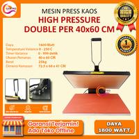 Gambar Mesin Press Sablon Kaos Baju Spring PER Technology & Gagang Double 40 x 60 CM | High Pressure Sablon DTF, Polyflex, Sublimasi, Transfer Paper, Plastisol ukuran 40x60 CM - SL KUNING 40x60 dari Centro Technology undefined 4 Tokopedia