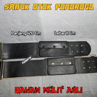 Gambar Ikat Pinggang Sabuk Otok Warok Ponorogo Kulit Sintetis Berkualitas - 11 Cm, Kulit B dari Pesonareog undefined 1 Tokopedia