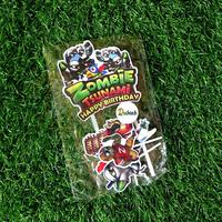 Gambar Custom Topper Cake Nama / Foto karakter Zombie Tsunami - Hiasan kue - Custom Nama dari Galsshopeducation undefined 2 Tokopedia