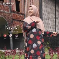 Gambar KIRANA Baju Kurung Basiba Circle Setelah Muslimah Syar'i - Black, M dari Sabiekah Official Store undefined 2 Tokopedia