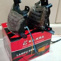 Gambar LAMPU SEN DEPAN NMAX LED SEN NMAX LAMA VARIASI LAMPU SEN NMAX OLD LAMA - Putih dari Lucky variasi116 undefined 2 Tokopedia