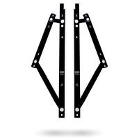 Gambar INTERLOCK ASSA ABLOY Friction Stay Top Hung Black - Engsel Jendela Jungkit Premium dari GGEsta Indonesia undefined 5 Tokopedia