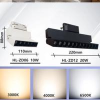 Gambar LAMPU TRACK DOWNLIGHT REL TRACK LIGHT SPOT LIGHT REL - BodyHitam 3000K, 10 watt dari Juragan Lampu Jakarta undefined 1 Tokopedia