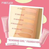 Gambar PINKFLASH foundation #OhMySelf Matte Full Coverage Tahan Lama - 1 dari belicay undefined 2 Tokopedia