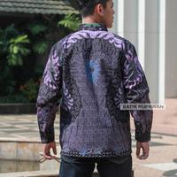 Gambar Kemeja Batik Pria Premium Jiwatrisna Katun Primis Lapis Furing Trendi - M dari Batik Rupawan undefined 3 Tokopedia
