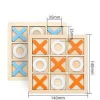Gambar Mainan Edukasi Catur Tic Tac Toe / Board Game Puzzle Catur Anak - PUTIH-ORANGE dari GOBER HOUSE88 undefined 4 Tokopedia