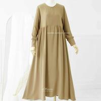 Gambar Gamis Bahira Alhauraa - dove, L dari Ramifa_store undefined 2 Tokopedia