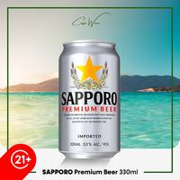 Gambar SAPPORO Premium Beer 330ml dari Casa Wine undefined 1 Tokopedia