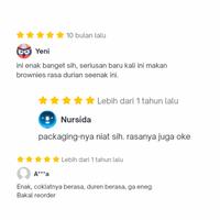 Gambar BSD Belah Doeren Brownies Durian 1 Box dari Belah Doeren BSD undefined 4 Tokopedia