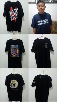 Gambar custom baju kaos nama / gambar / logo satuan lusinan bikin baju - S, Putih dari TRIJALS STORE undefined 3 Tokopedia
