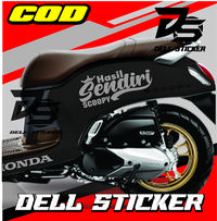 Gambar STICKER STIKER SCOOPY TERBARU / CUTTING STIKER MOTOR SCOOPY - Kuning dari DELL STICKER undefined 4 Tokopedia